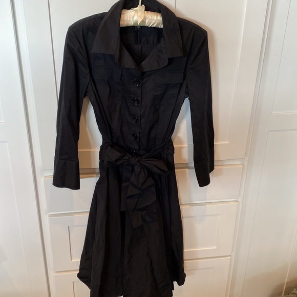 Banana Republic Black Button-Up Dress - Picture 6 of 6